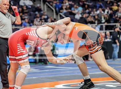 Thumbnail 1 in NYSPHSAA Division 2 State Championships (Quarters & Wrestlebacks 110 to 124) photogallery.