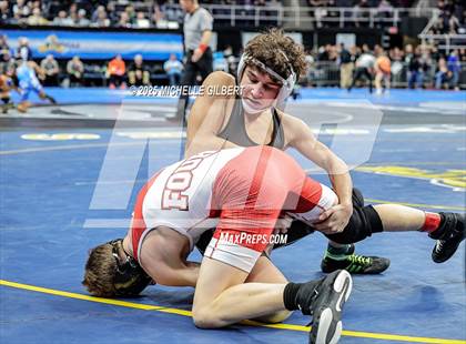 Thumbnail 3 in NYSPHSAA Division 2 State Championships (Quarters & Wrestlebacks 110 to 124) photogallery.