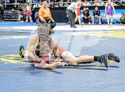 Thumbnail 3 in NYSPHSAA Division 2 State Championships (Quarters & Wrestlebacks 110 to 124) photogallery.