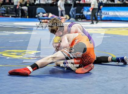 Thumbnail 3 in NYSPHSAA Division 2 State Championships (Quarters & Wrestlebacks 110 to 124) photogallery.