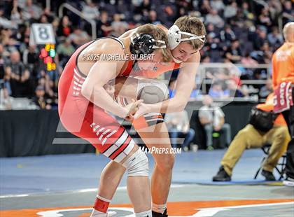 Thumbnail 1 in NYSPHSAA Division 2 State Championships (Quarters & Wrestlebacks 110 to 124) photogallery.