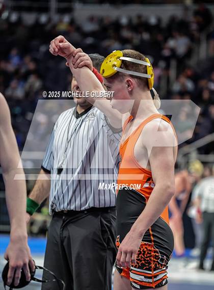 Thumbnail 2 in NYSPHSAA Division 2 State Championships (Quarters & Wrestlebacks 110 to 124) photogallery.