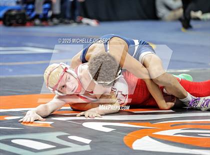 Thumbnail 3 in NYSPHSAA Division 2 State Championships (Quarters & Wrestlebacks 110 to 124) photogallery.