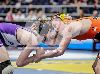 Thumbnail 2 in NYSPHSAA Division 2 State Championships (Quarters & Wrestlebacks 110 to 124) photogallery.