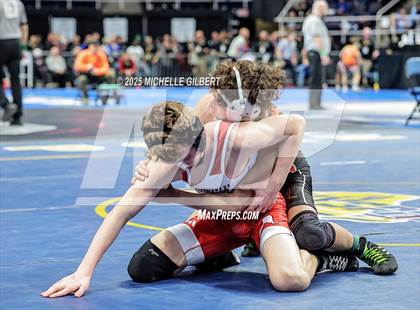 Thumbnail 1 in NYSPHSAA Division 2 State Championships (Quarters & Wrestlebacks 110 to 124) photogallery.