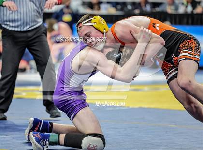 Thumbnail 1 in NYSPHSAA Division 2 State Championships (Quarters & Wrestlebacks 110 to 124) photogallery.