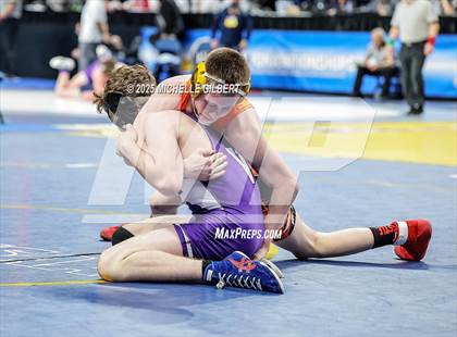 Thumbnail 2 in NYSPHSAA Division 2 State Championships (Quarters & Wrestlebacks 110 to 124) photogallery.