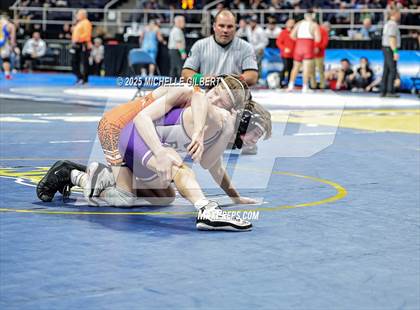 Thumbnail 1 in NYSPHSAA Division 2 State Championships (Quarters & Wrestlebacks 110 to 124) photogallery.