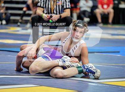 Thumbnail 1 in NYSPHSAA Division 2 State Championships (Quarters & Wrestlebacks 110 to 124) photogallery.