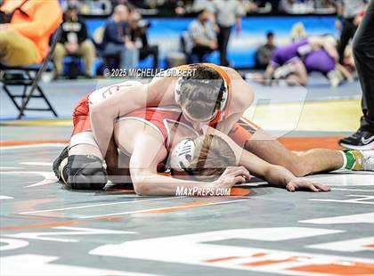 Thumbnail 1 in NYSPHSAA Division 2 State Championships (Quarters & Wrestlebacks 110 to 124) photogallery.