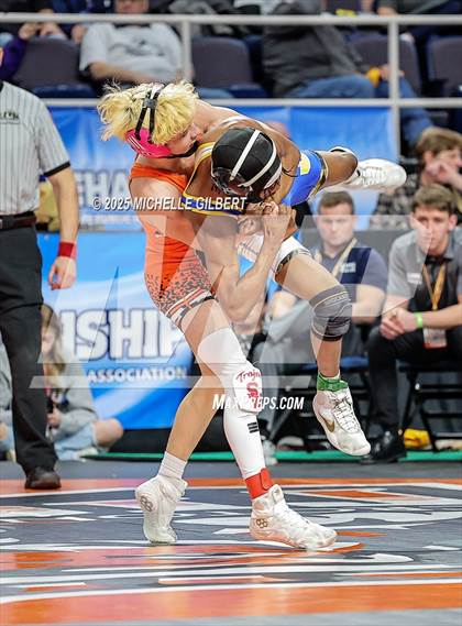 Thumbnail 3 in NYSPHSAA Division 2 State Championships (Quarters & Wrestlebacks 110 to 124) photogallery.