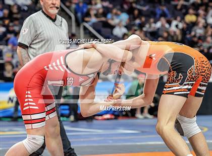 Thumbnail 3 in NYSPHSAA Division 2 State Championships (Quarters & Wrestlebacks 110 to 124) photogallery.