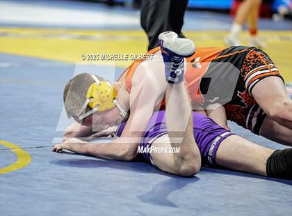 Thumbnail 2 in NYSPHSAA Division 2 State Championships (Quarters & Wrestlebacks 110 to 124) photogallery.