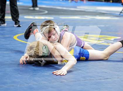 Thumbnail 2 in NYSPHSAA Division 2 State Championships (Quarters & Wrestlebacks 110 to 124) photogallery.
