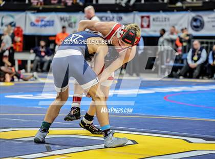 Thumbnail 3 in NYSPHSAA Division 2 State Championships (Quarters & Wrestlebacks 110 to 124) photogallery.