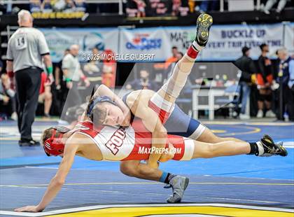Thumbnail 3 in NYSPHSAA Division 2 State Championships (Quarters & Wrestlebacks 110 to 124) photogallery.