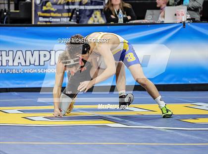 Thumbnail 3 in NYSPHSAA Division 2 State Championships (Quarters & Wrestlebacks 110 to 124) photogallery.