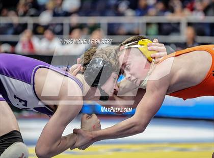 Thumbnail 1 in NYSPHSAA Division 2 State Championships (Quarters & Wrestlebacks 110 to 124) photogallery.