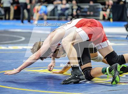 Thumbnail 2 in NYSPHSAA Division 2 State Championships (Quarters & Wrestlebacks 110 to 124) photogallery.