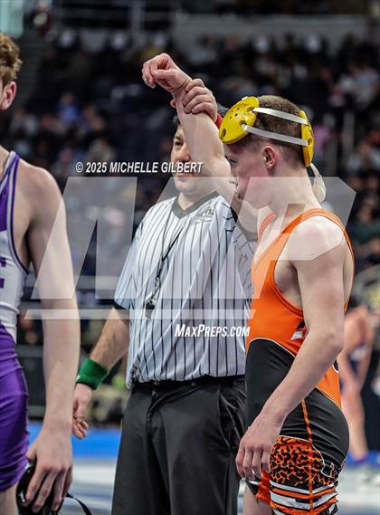 Thumbnail 1 in NYSPHSAA Division 2 State Championships (Quarters & Wrestlebacks 110 to 124) photogallery.