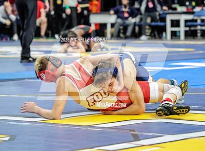 Thumbnail 2 in NYSPHSAA Division 2 State Championships (Quarters & Wrestlebacks 110 to 124) photogallery.