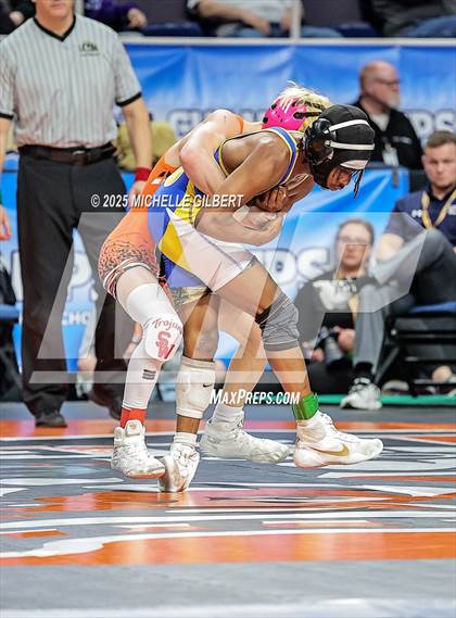Thumbnail 2 in NYSPHSAA Division 2 State Championships (Quarters & Wrestlebacks 110 to 124) photogallery.