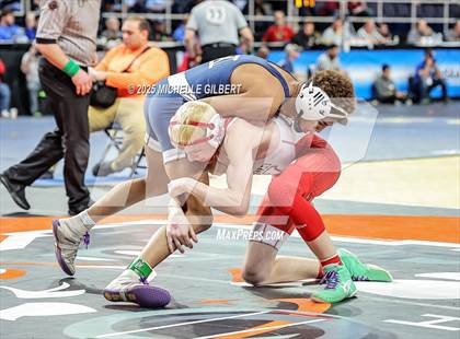 Thumbnail 3 in NYSPHSAA Division 2 State Championships (Quarters & Wrestlebacks 110 to 124) photogallery.