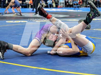 Thumbnail 3 in NYSPHSAA Division 2 State Championships (Quarters & Wrestlebacks 110 to 124) photogallery.