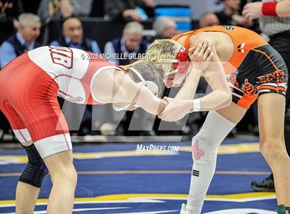 Thumbnail 3 in NYSPHSAA Division 2 State Championships (Quarters & Wrestlebacks 110 to 124) photogallery.