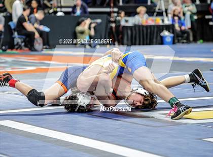 Thumbnail 3 in NYSPHSAA Division 2 State Championships (Quarters & Wrestlebacks 110 to 124) photogallery.
