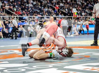 Thumbnail 3 in NYSPHSAA Division 2 State Championships (Quarters & Wrestlebacks 110 to 124) photogallery.