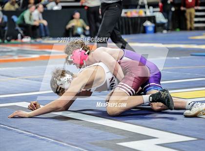 Thumbnail 2 in NYSPHSAA Division 2 State Championships (Quarters & Wrestlebacks 110 to 124) photogallery.