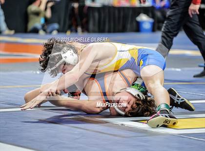 Thumbnail 1 in NYSPHSAA Division 2 State Championships (Quarters & Wrestlebacks 110 to 124) photogallery.