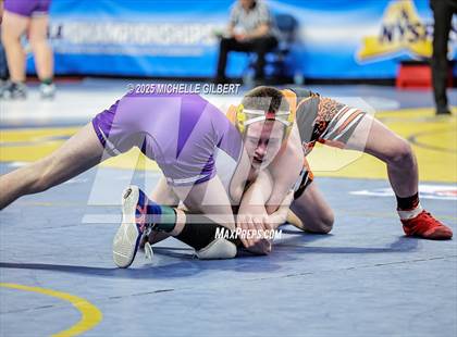 Thumbnail 2 in NYSPHSAA Division 2 State Championships (Quarters & Wrestlebacks 110 to 124) photogallery.