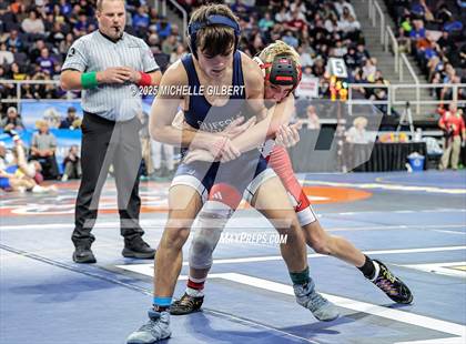 Thumbnail 1 in NYSPHSAA Division 2 State Championships (Quarters & Wrestlebacks 110 to 124) photogallery.