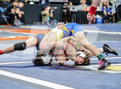 Thumbnail 1 in NYSPHSAA Division 2 State Championships (Quarters & Wrestlebacks 110 to 124) photogallery.