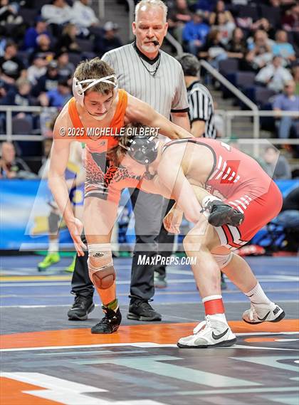 Thumbnail 2 in NYSPHSAA Division 2 State Championships (Quarters & Wrestlebacks 110 to 124) photogallery.