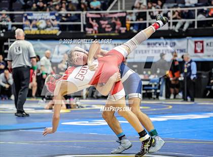Thumbnail 1 in NYSPHSAA Division 2 State Championships (Quarters & Wrestlebacks 110 to 124) photogallery.