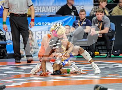 Thumbnail 2 in NYSPHSAA Division 2 State Championships (Quarters & Wrestlebacks 110 to 124) photogallery.