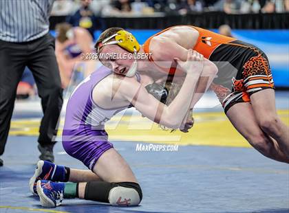 Thumbnail 3 in NYSPHSAA Division 2 State Championships (Quarters & Wrestlebacks 110 to 124) photogallery.