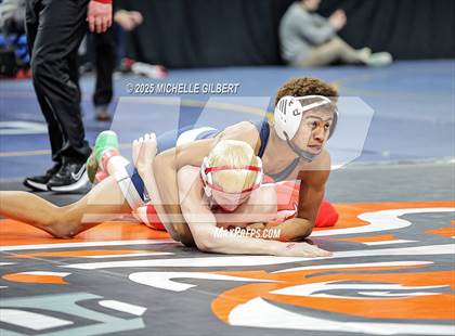 Thumbnail 2 in NYSPHSAA Division 2 State Championships (Quarters & Wrestlebacks 110 to 124) photogallery.