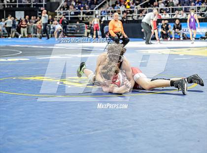 Thumbnail 2 in NYSPHSAA Division 2 State Championships (Quarters & Wrestlebacks 110 to 124) photogallery.
