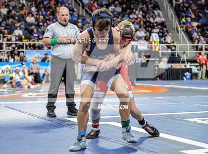 Thumbnail 2 in NYSPHSAA Division 2 State Championships (Quarters & Wrestlebacks 110 to 124) photogallery.