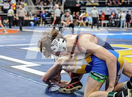 Thumbnail 1 in NYSPHSAA Division 2 State Championships (Quarters & Wrestlebacks 110 to 124) photogallery.