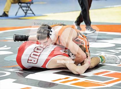 Thumbnail 1 in NYSPHSAA Division 2 State Championships (Quarters & Wrestlebacks 110 to 124) photogallery.