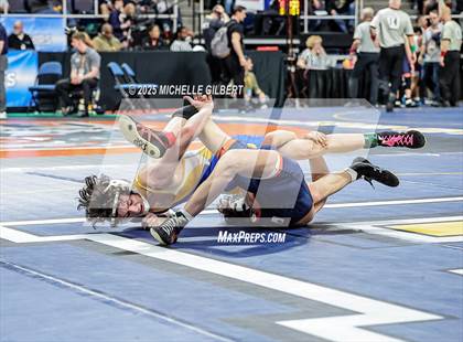Thumbnail 2 in NYSPHSAA Division 2 State Championships (Quarters & Wrestlebacks 110 to 124) photogallery.