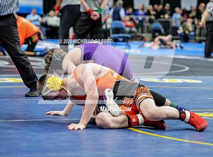 Thumbnail 3 in NYSPHSAA Division 2 State Championships (Quarters & Wrestlebacks 110 to 124) photogallery.