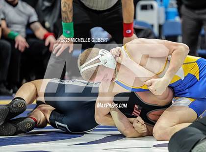 Thumbnail 2 in NYSPHSAA Division 2 State Championships (Quarters & Wrestlebacks 110 to 124) photogallery.