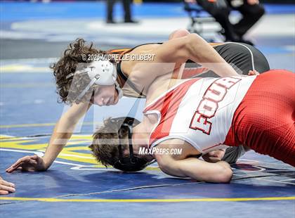 Thumbnail 3 in NYSPHSAA Division 2 State Championships (Quarters & Wrestlebacks 110 to 124) photogallery.