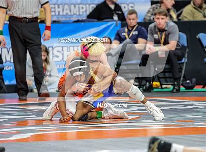 Thumbnail 3 in NYSPHSAA Division 2 State Championships (Quarters & Wrestlebacks 110 to 124) photogallery.